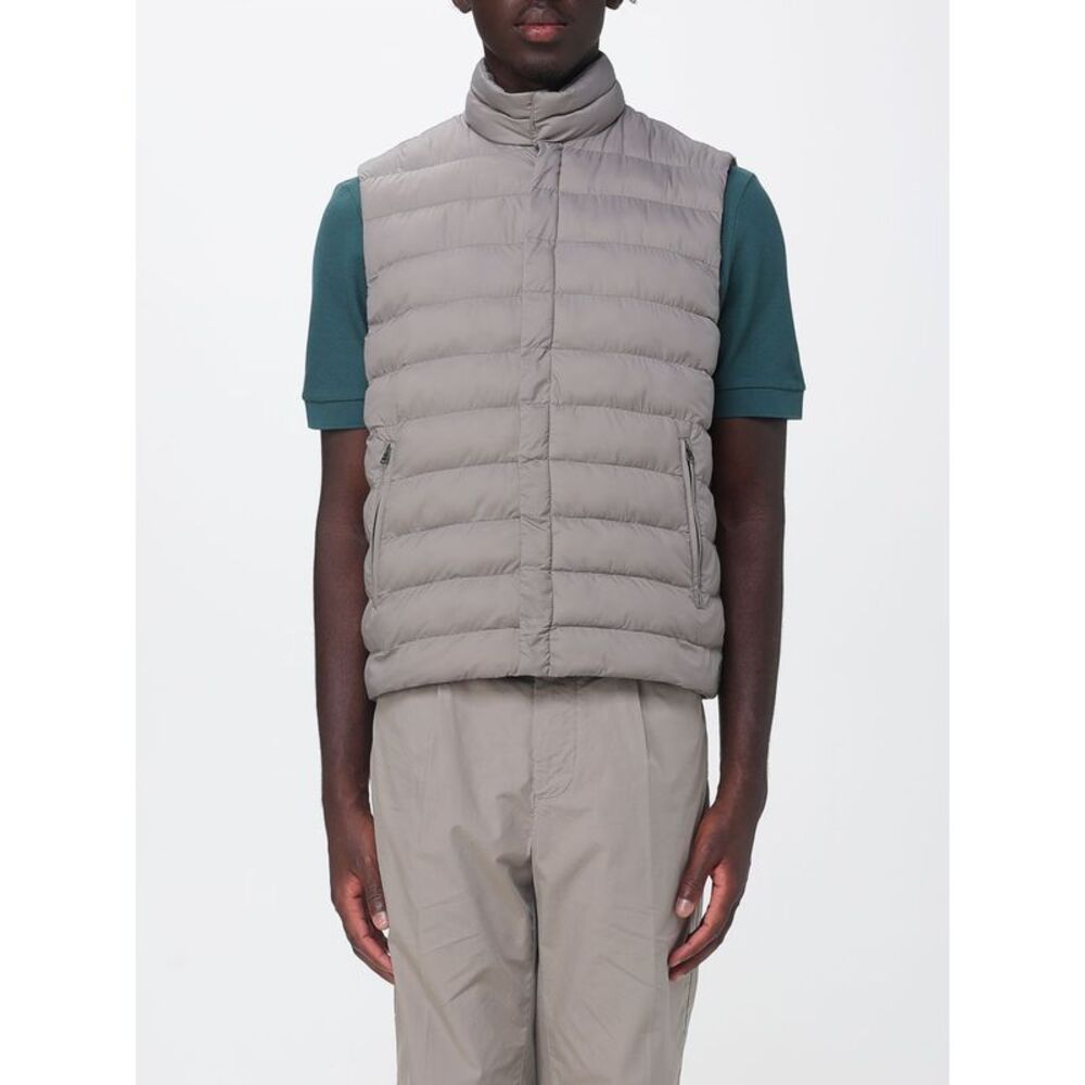 Herno Suit Vest Men Grey